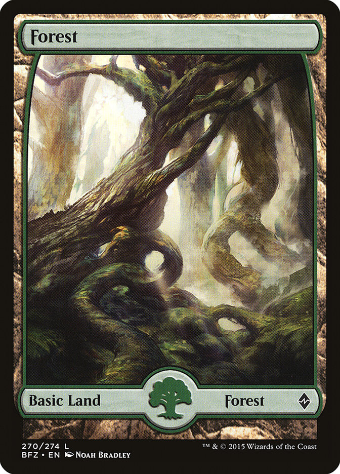 {B}[BFZ 270] Forest (270) [Battle for Zendikar]