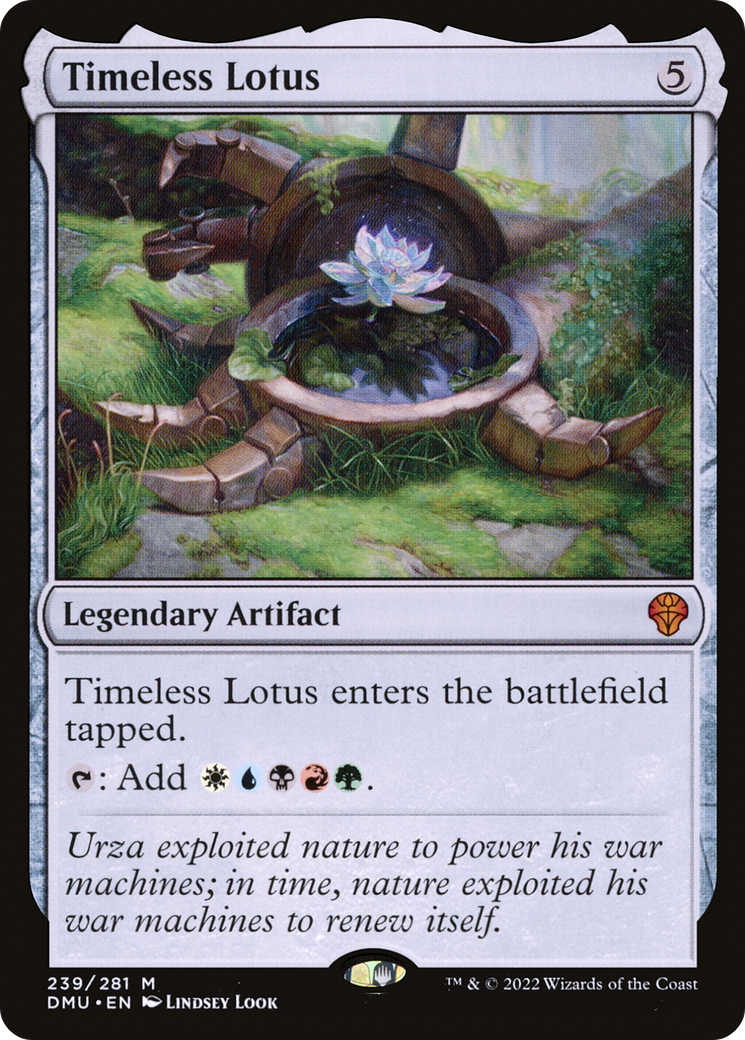 {@R} Timeless Lotus [Dominaria United][DMU 239]