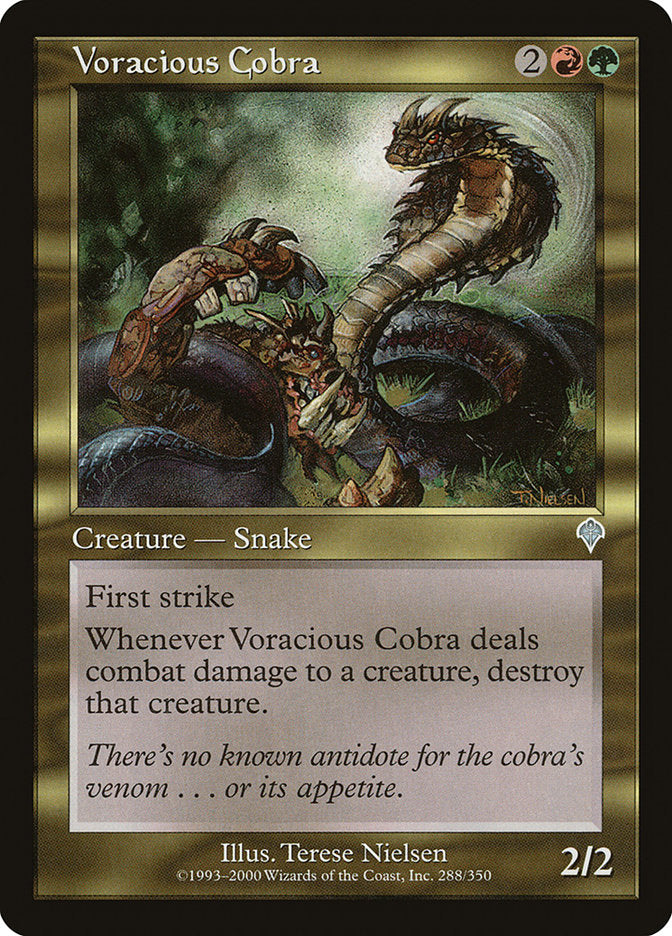 {C} Voracious Cobra [Invasion][INV 288]