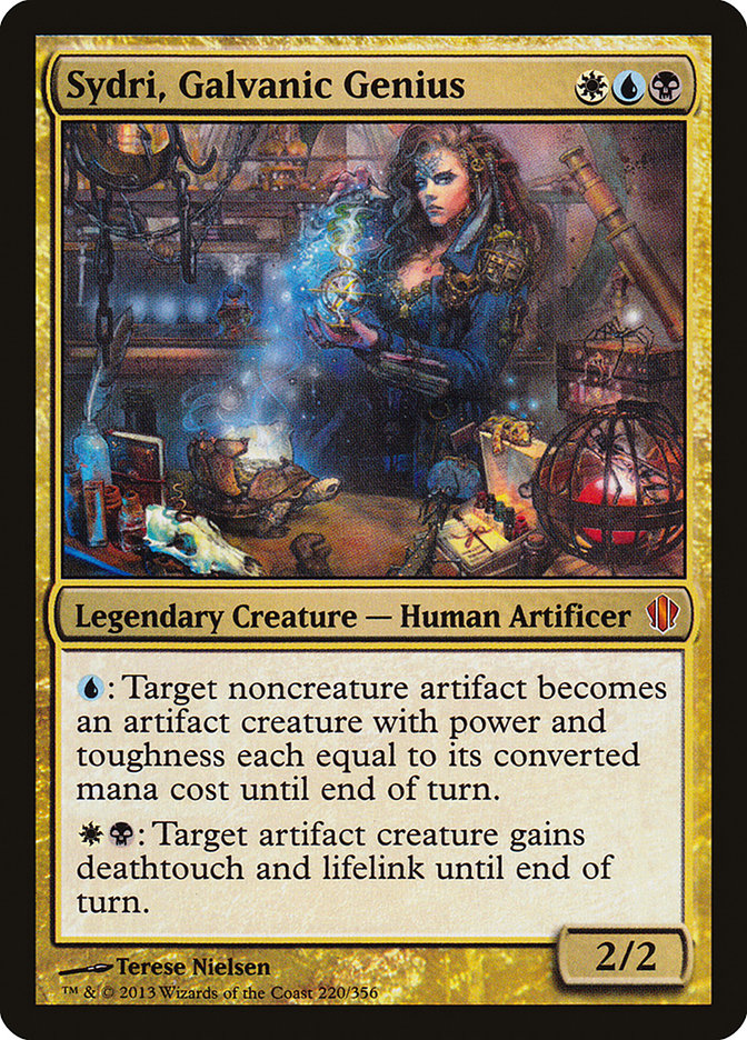 {R} Sydri, Galvanic Genius [Commander 2013][C13 220]