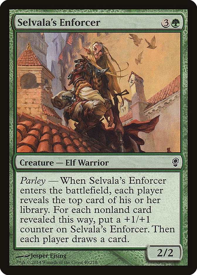 {C} Selvala's Enforcer [Conspiracy][CNS 040]