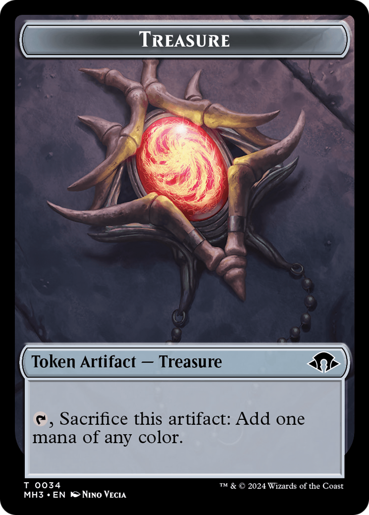 {T} Treasure Token [Modern Horizons 3 Tokens][TMH3 034]