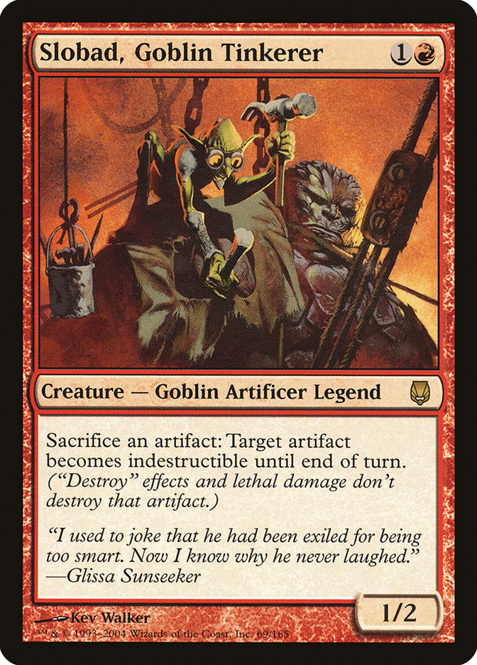 {R} Slobad, Goblin Tinkerer [Darksteel][DST 069]