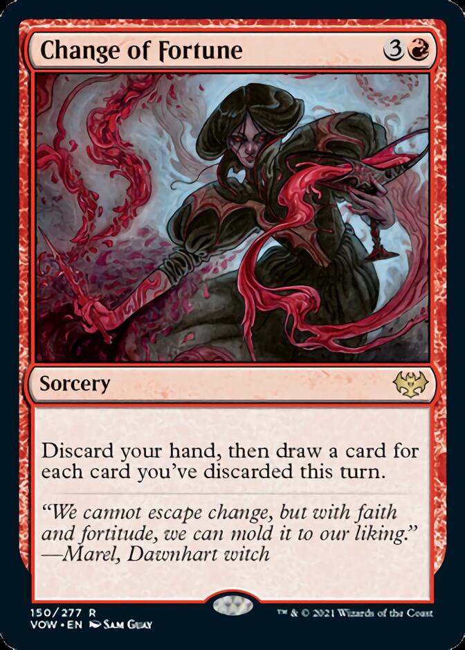 {R} Change of Fortune [Innistrad: Crimson Vow][VOW 150]