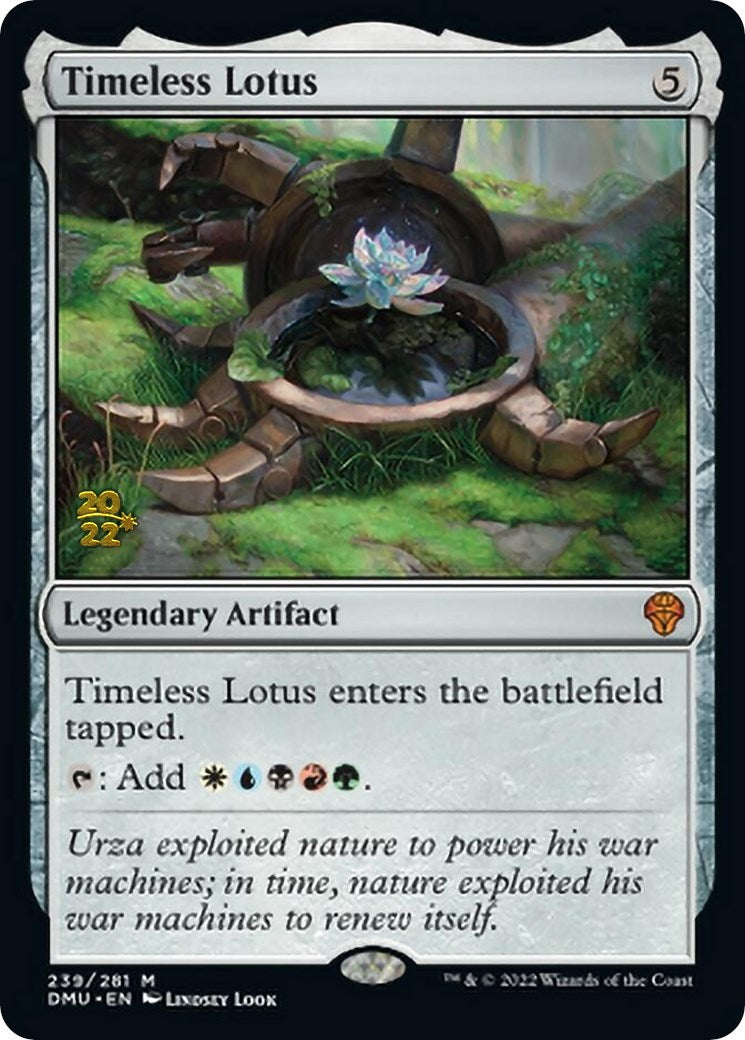 {@R} Timeless Lotus [Dominaria United Prerelease Promos][PR DMU 239]