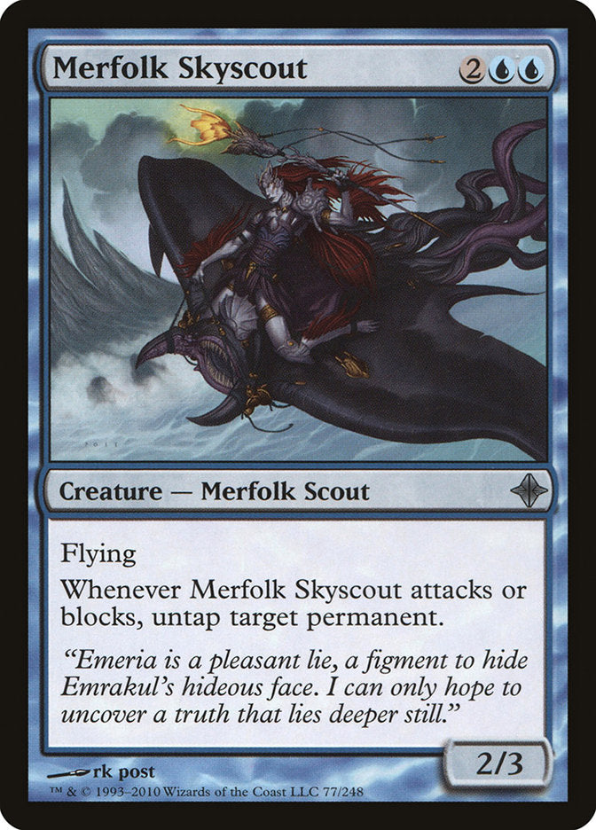 {C} Merfolk Skyscout [Rise of the Eldrazi][ROE 077]