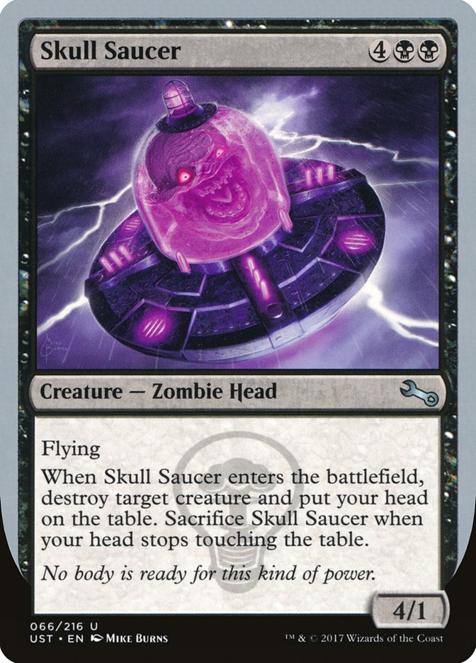 {C} Skull Saucer [Unstable][UST 066]