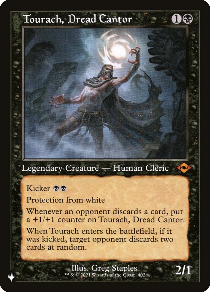 {R} Tourach, Dread Cantor [The List][LS MH2 102]