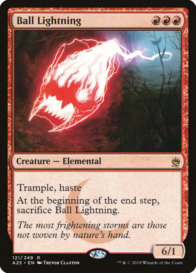 {R} Ball Lightning [Masters 25][A25 121]