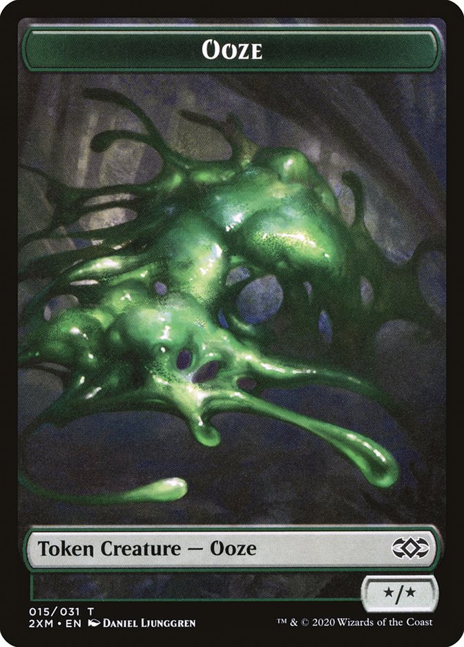 {T} Copy // Ooze Double-sided Token [Double Masters Tokens][T2XM 031]