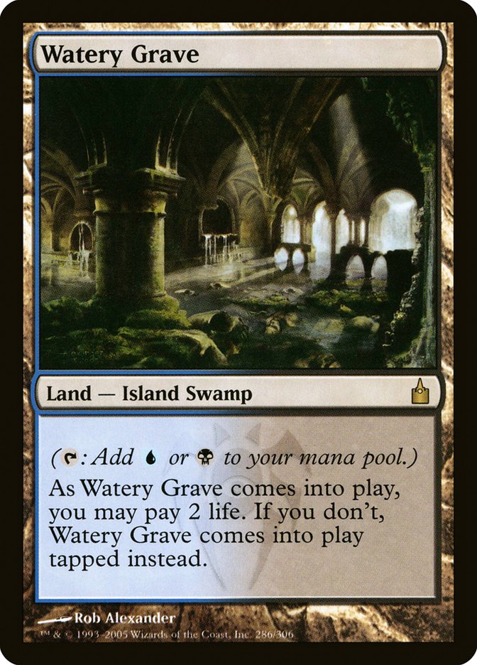 {R} Watery Grave [Ravnica: City of Guilds][RAV 286]