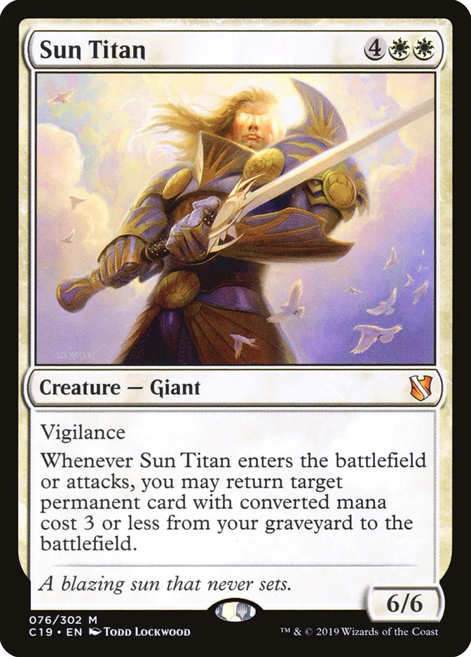 {R} Sun Titan [Commander 2019][C19 076]