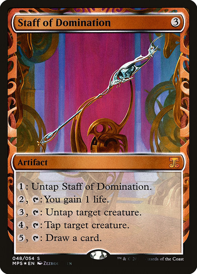 {R} Staff of Domination [Kaladesh Inventions][MPS 048]