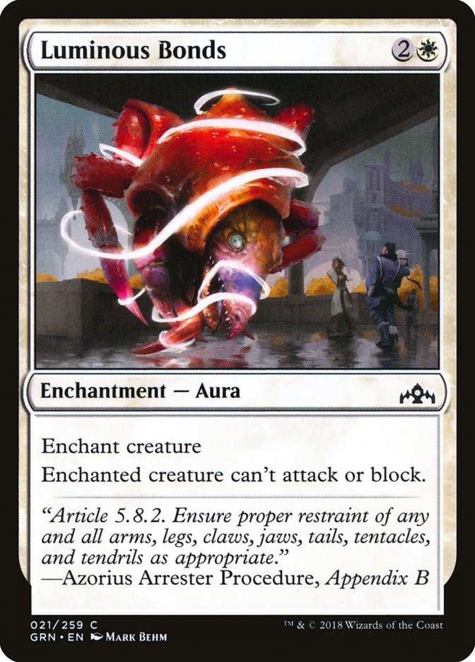 {C} Luminous Bonds [Guilds of Ravnica][GRN 021]