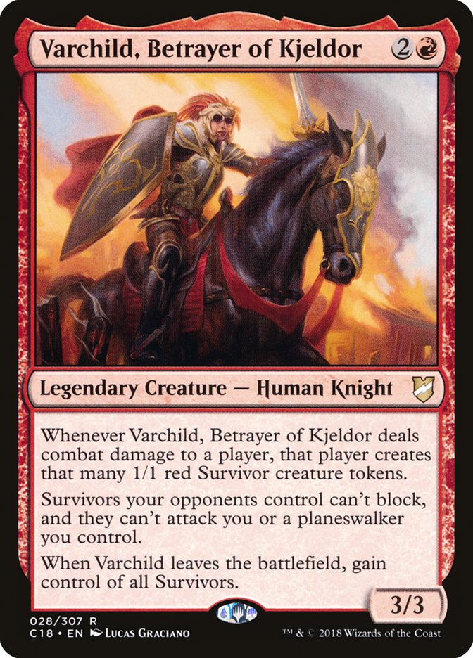 {R} Varchild, Betrayer of Kjeldor [Commander 2018][C18 028]