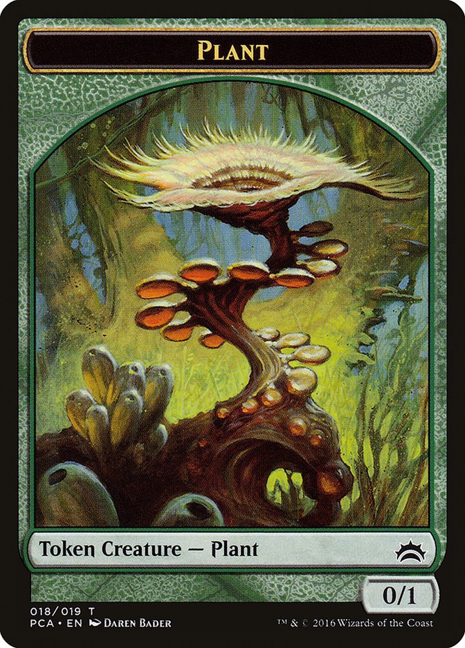 {T} Plant Token [Planechase Anthology Tokens][TPCA 018]