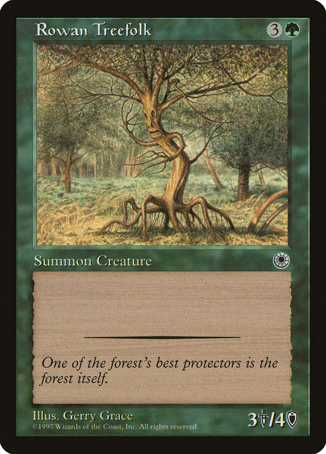 {C} Rowan Treefolk [Portal][POR 184]