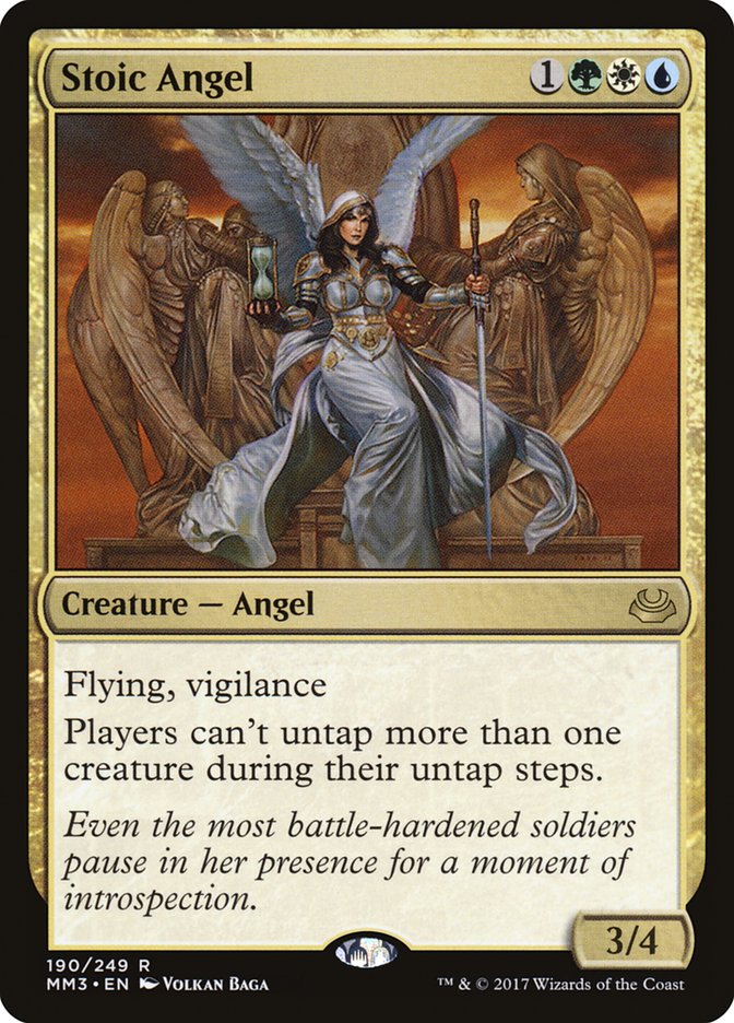 {R} Stoic Angel [Modern Masters 2017][MM3 190]