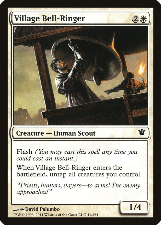 {C} Village Bell-Ringer [Innistrad][ISD 041]