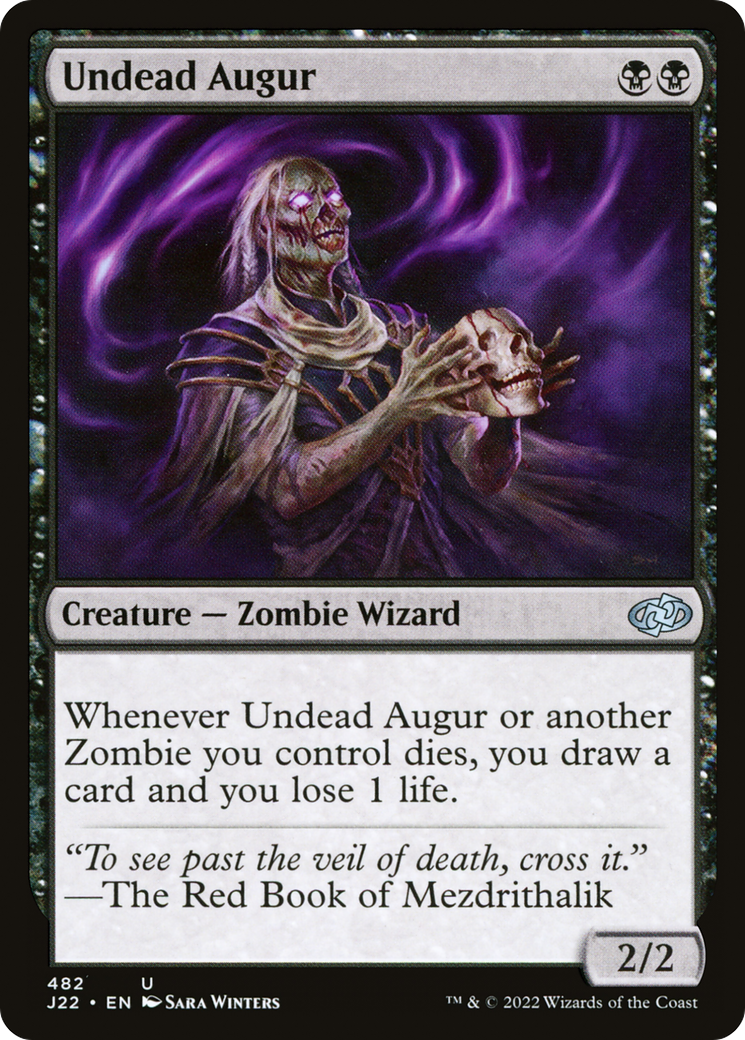 {R} Undead Augur [Jumpstart 2022][J22 482]