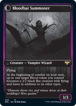 {R} Voldaren Bloodcaster // Bloodbat Summoner [Innistrad: Double Feature][DBL 404]