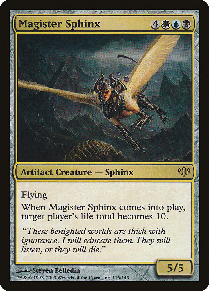 {R} Magister Sphinx [Conflux][CON 116]