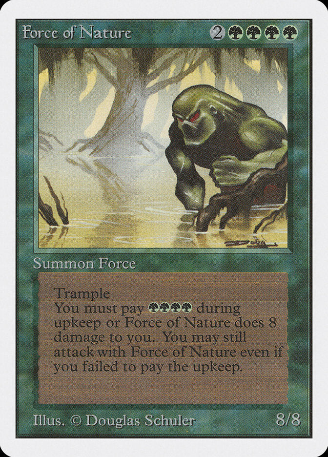 {R} Force of Nature [Unlimited Edition][2ED 195]