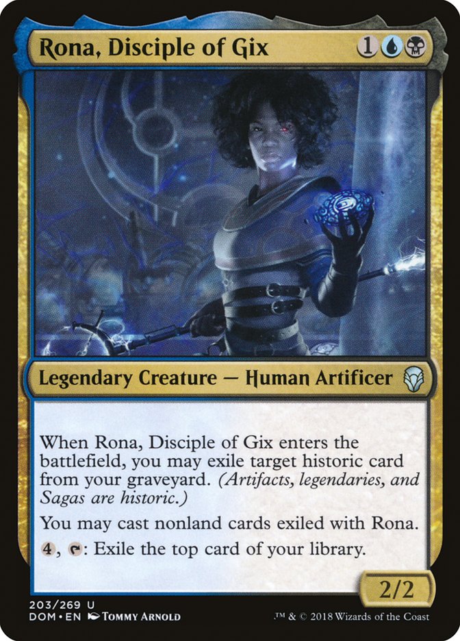 {C} Rona, Disciple of Gix [Dominaria][DOM 203]