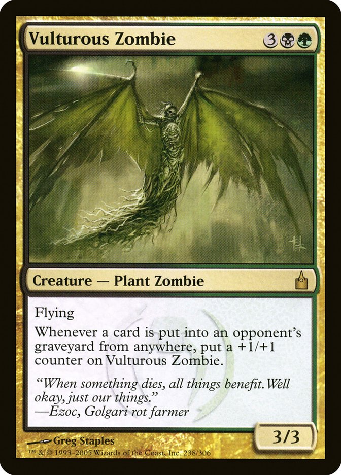 {R} Vulturous Zombie [Ravnica: City of Guilds][RAV 238]