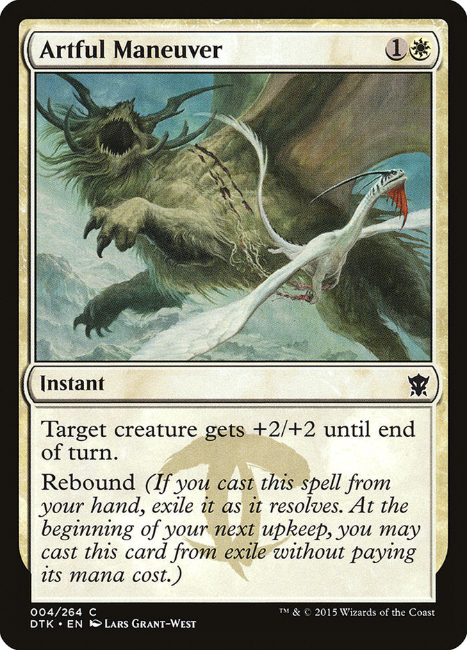 {C} Artful Maneuver [Dragons of Tarkir][DTK 004]