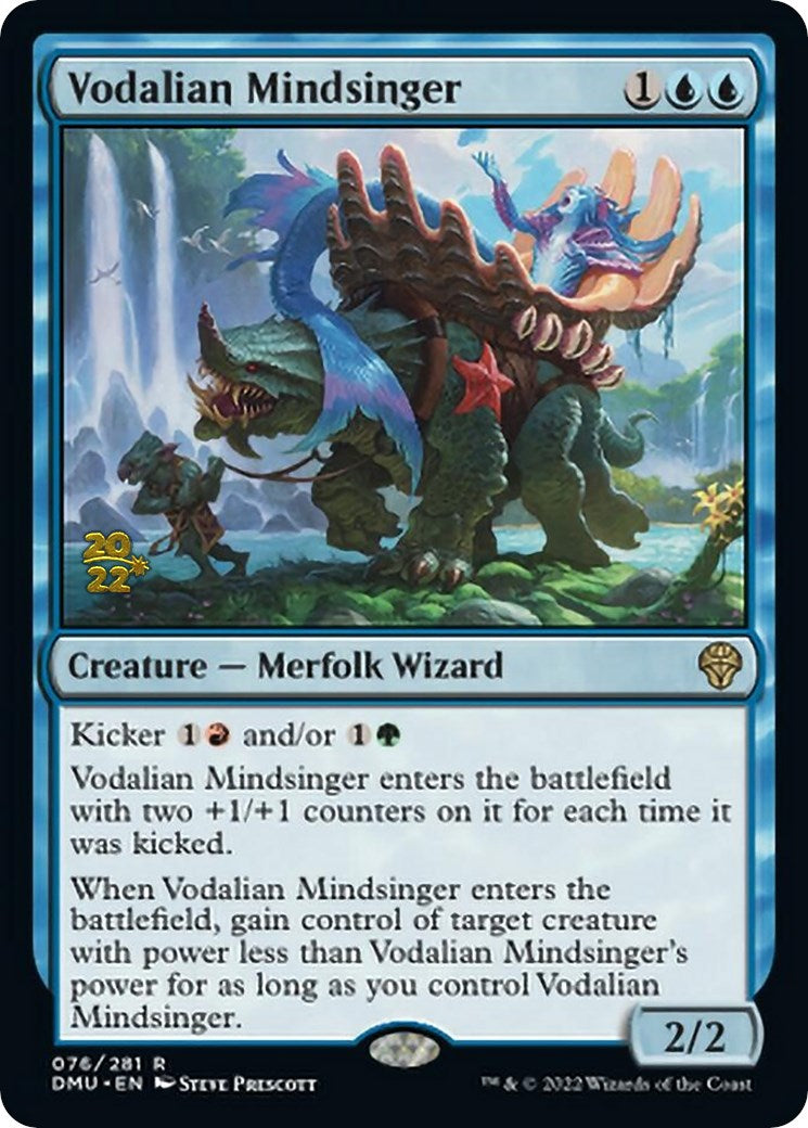 {@R} Vodalian Mindsinger [Dominaria United Prerelease Promos][PR DMU 076]