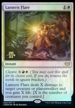 {@R} Lantern Flare [Innistrad: Crimson Vow Prerelease Promos][PR VOW 023]