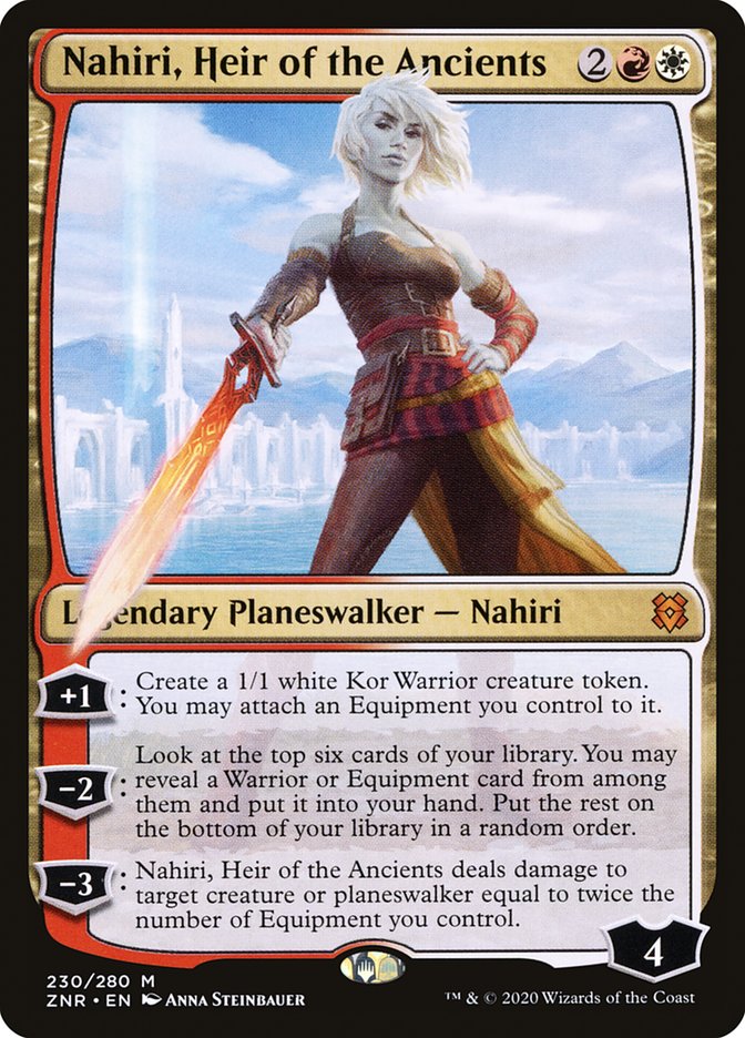 {R} Nahiri, Heir of the Ancients [Zendikar Rising][ZNR 230]