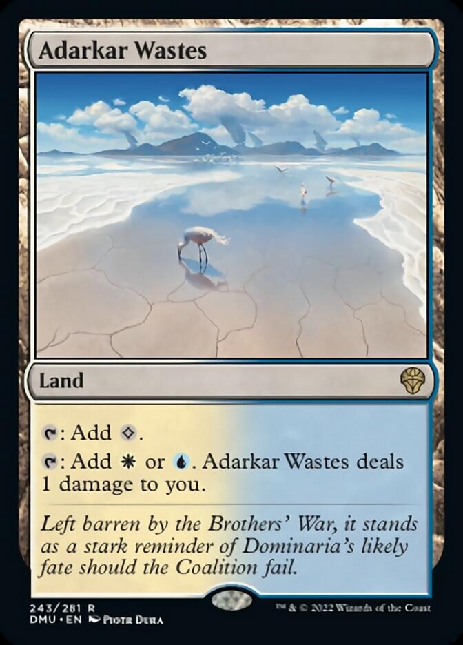 {@R} Adarkar Wastes [Dominaria United][DMU 243]