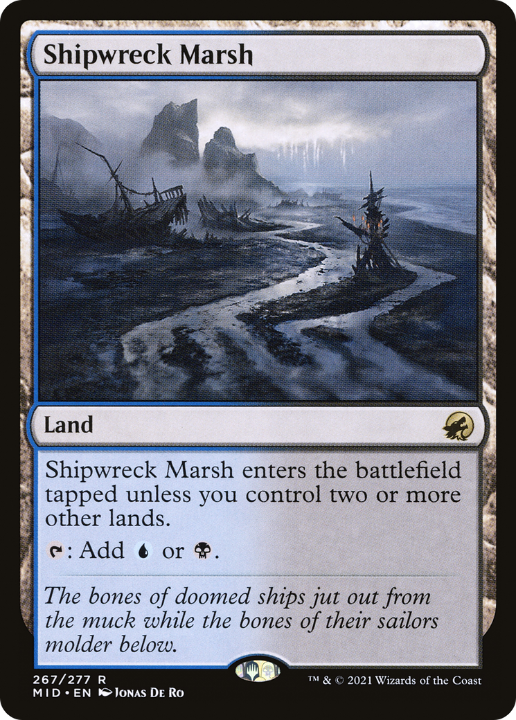 {R} Shipwreck Marsh [Innistrad: Midnight Hunt][MID 267]