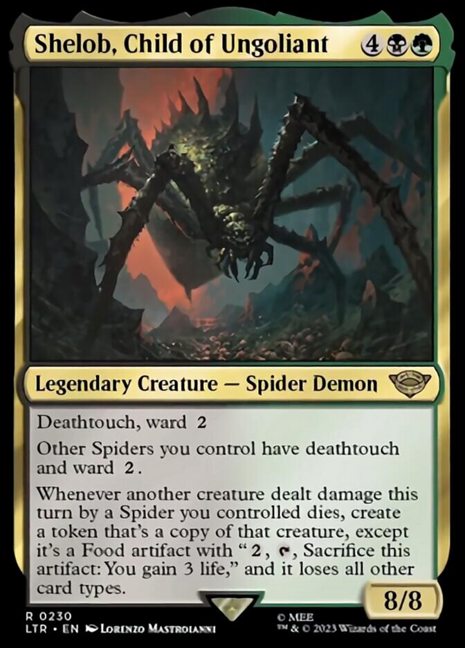 {R} Shelob, Child of Ungoliant [The Lord of the Rings: Tales of Middle-Earth][LTR 230]