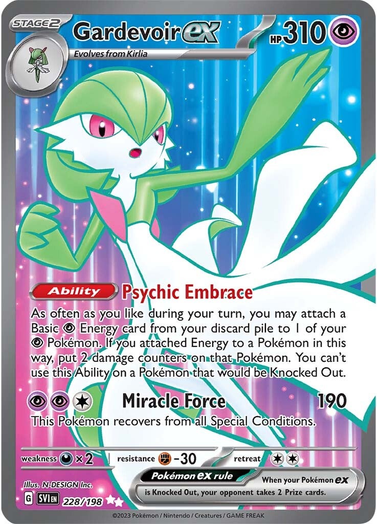 [PKM-R] Gardevoir ex (228/198) [Scarlet & Violet: Base Set]