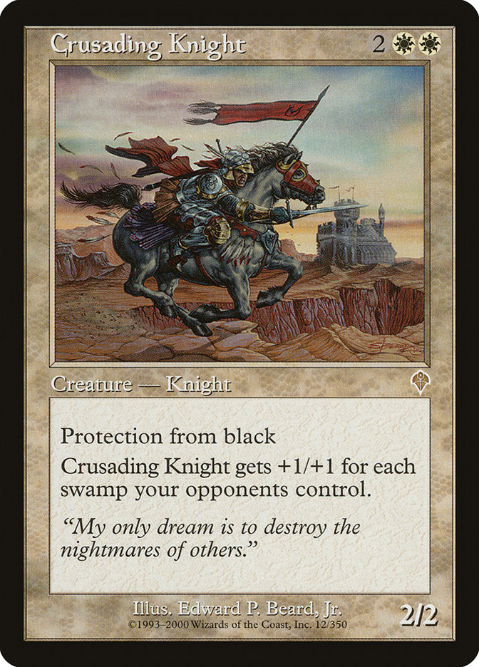 {R} Crusading Knight [Invasion][INV 012]