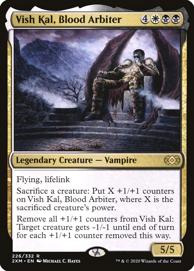 {R} Vish Kal, Blood Arbiter [Double Masters][2XM 226]