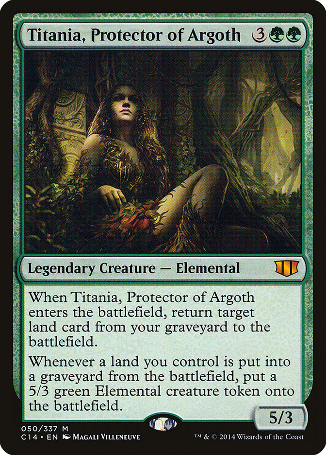 {R} Titania, Protector of Argoth [Commander 2014][C14 050]