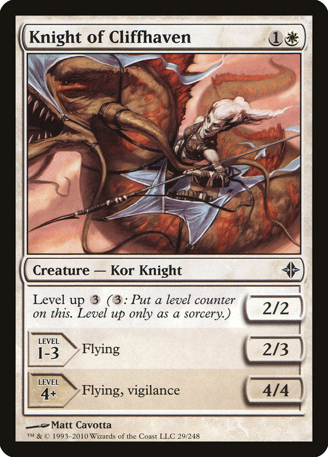 {C} Knight of Cliffhaven [Rise of the Eldrazi][ROE 029]