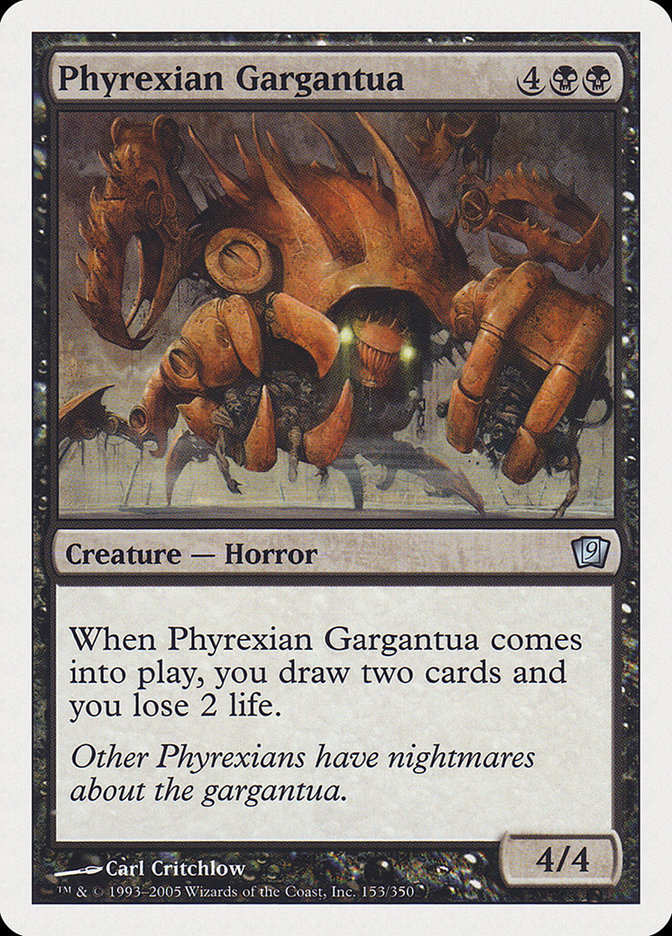 {C} Phyrexian Gargantua [Ninth Edition][9ED 153]