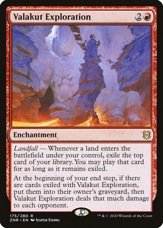 {R} Valakut Exploration [Zendikar Rising][ZNR 175]