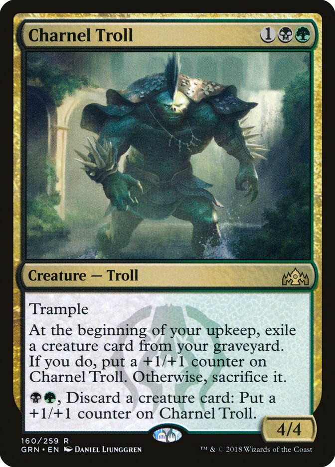 {R} Charnel Troll [Guilds of Ravnica][GRN 160]