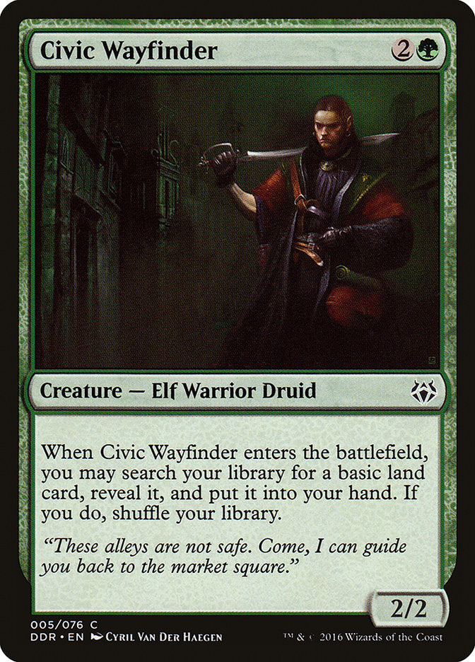 {C} Civic Wayfinder [Duel Decks: Nissa vs. Ob Nixilis][DDR 005]