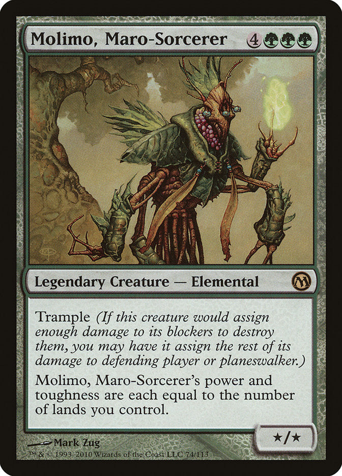 {R} Molimo, Maro-Sorcerer [Duels of the Planeswalkers][DPA 074]