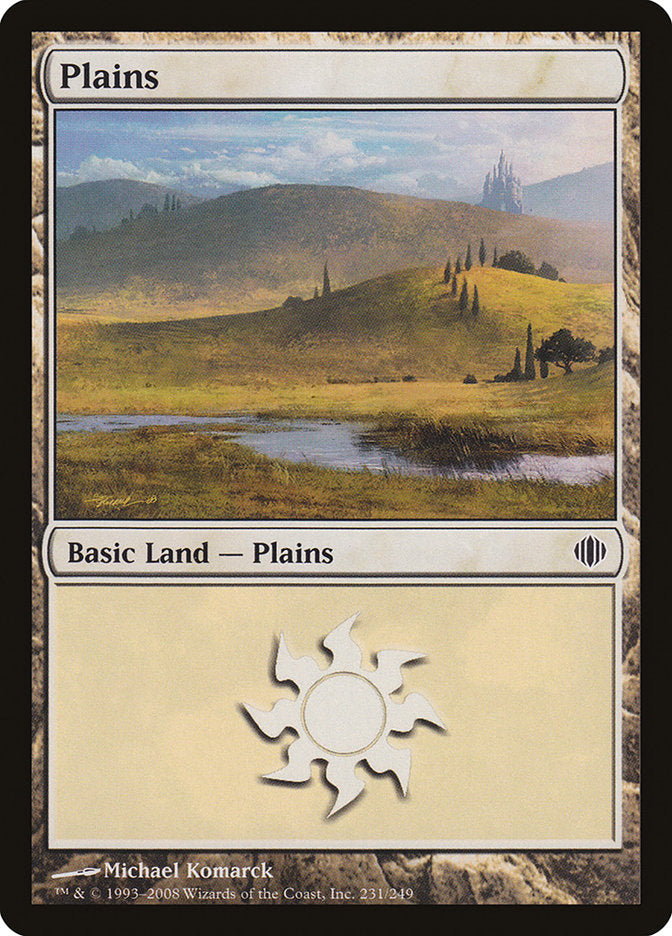 {B}[ALA 231] Plains (231) [Shards of Alara]