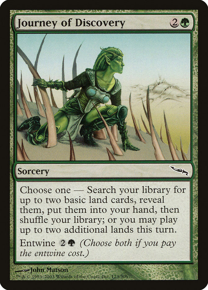 {C} Journey of Discovery [Mirrodin][MRD 123]