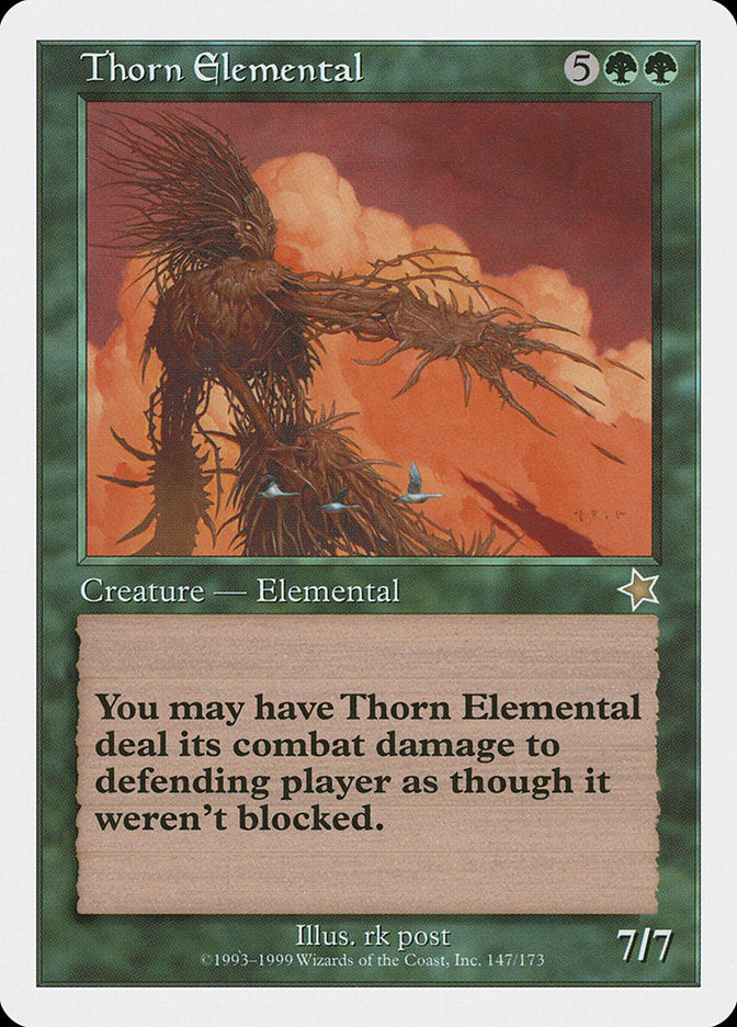 {R} Thorn Elemental [Starter 1999][S99 147]