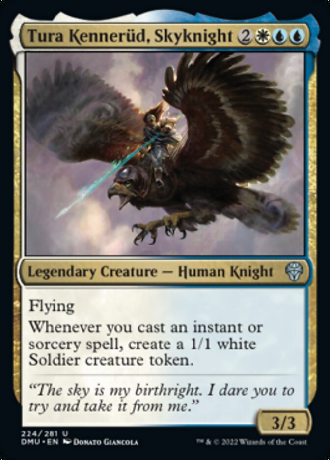 {@C} Tura Kennerud, Skyknight [Dominaria United][DMU 224]